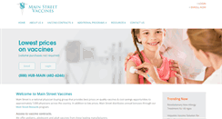 Desktop Screenshot of mainstreetvacs.com